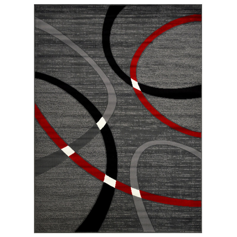 Afia Abstract Indoor Rug, Rectangle 7'5" x 10'5"