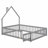 House-Shaped Headboard Floor Bed-927626585