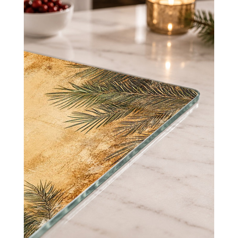Planche à découper en verre