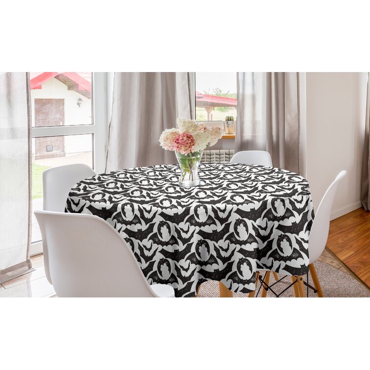 East Urban Home Round Autumn Polyester Tablecloth | Wayfair