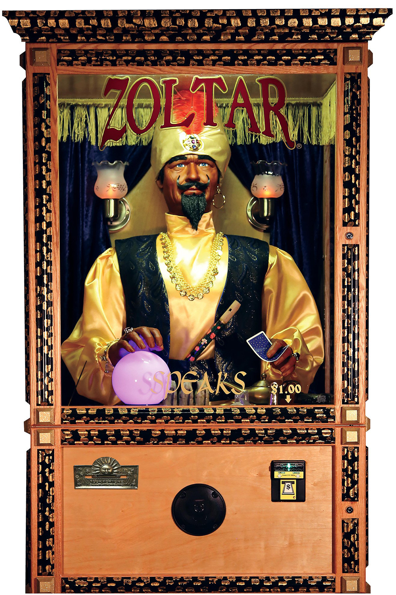 Star Cutouts Zoltar The Fortune Teller – Lebensgroßer Pappaufsteller Für Partys