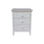 Table de chevet 3 tiroirs Calumet Heimann-101528218