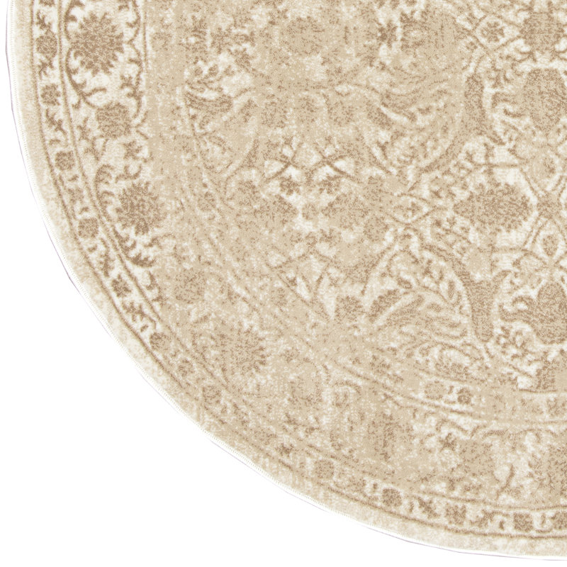 Benson Oriental Indoor Rug, Round  5'3