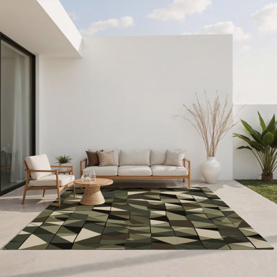 Tapis intérieur et extérieur Grid Shell