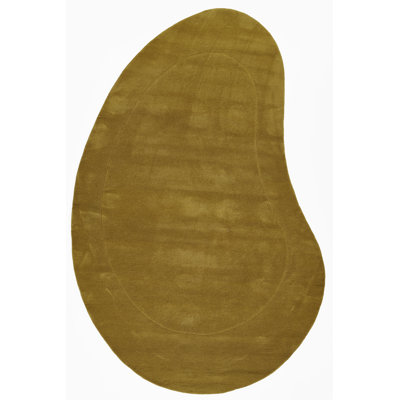 Jacquelyn Turmeric Hand-Tufted Wool Rug