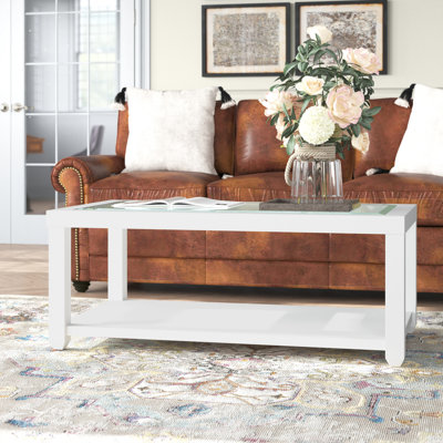 Billerica 4 Legs Coffee Table with Storage