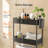 Slim Storage Cart With Wheels, Bathroom Cart Organizer...