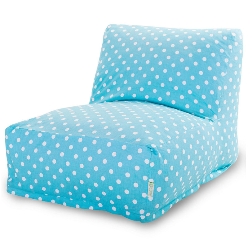 Aalin Cotton Bean Bag Chair & Lounger, Aquamarine