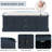 Storage Bench With 4 Doors And Adjustable Shelves, Shoe Bench With Removable Cushion For Living Room, Entryway (Antique Navy), Shoe Storage-1074216743
