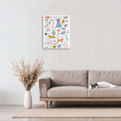 Pet Shop Menagerie Canvas, design by Bethany Sandoval