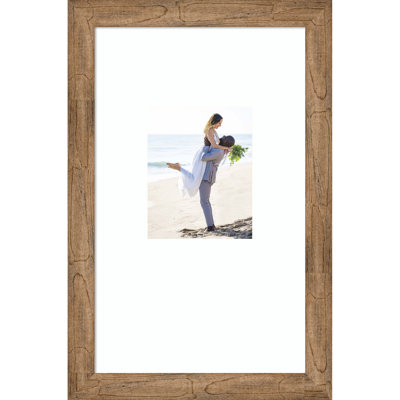 Owl Brown Narrow Wood Picture Frame