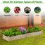 Boîte à fleurs en bois pour jardin à fleurs Costway