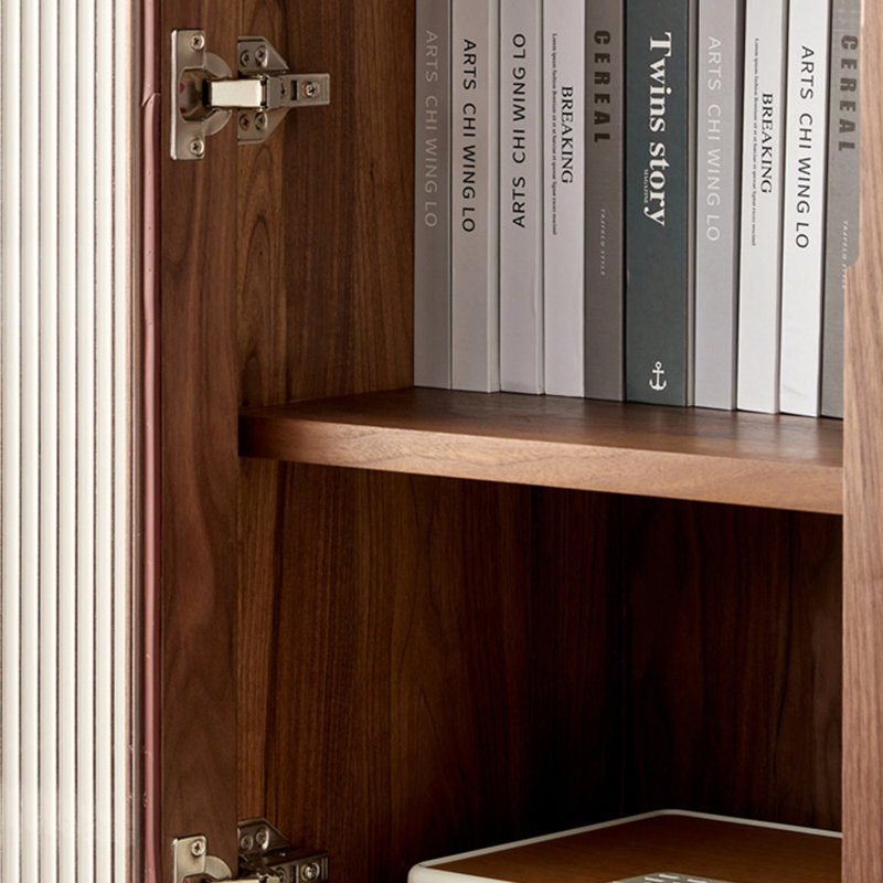 Bibliothèque de rangement style américain, H 74,8 po x l 35,43 po x P 13,78 po