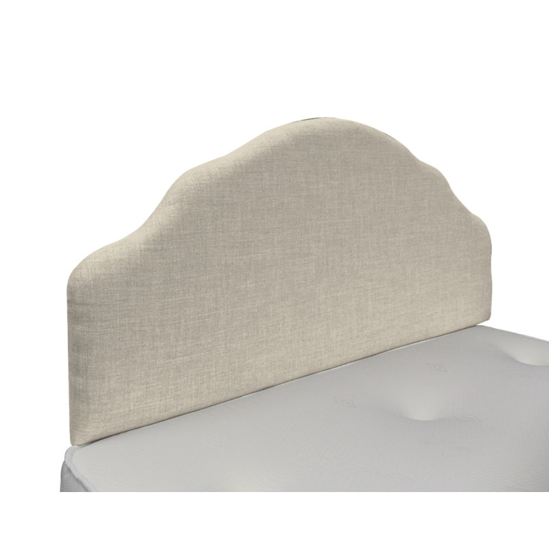 Upholstered Headboard, Ivory , Double