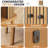 Fluted 3 Drawers Nightstand With Sliding Door
