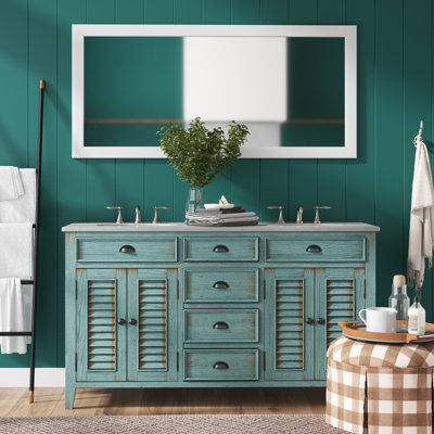 Ensemble de meuble-lavabo double 60 po Lemoore