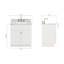 Ensemble de meuble-lavabo simple 31 po Partham-1686902130