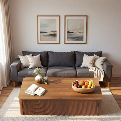 Table basse 2 tiroirs Modern