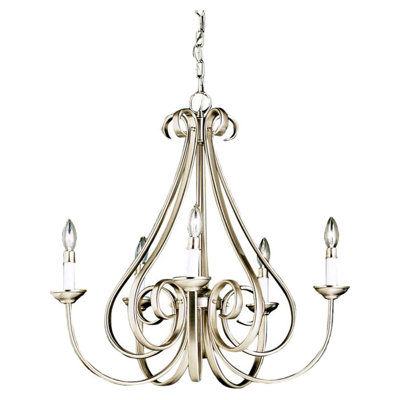 Dover 5 - Light Dimmable Empire Chandelier