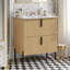 Meuble-lavabo avec lavabo en céramique Hurlburt-1651670539