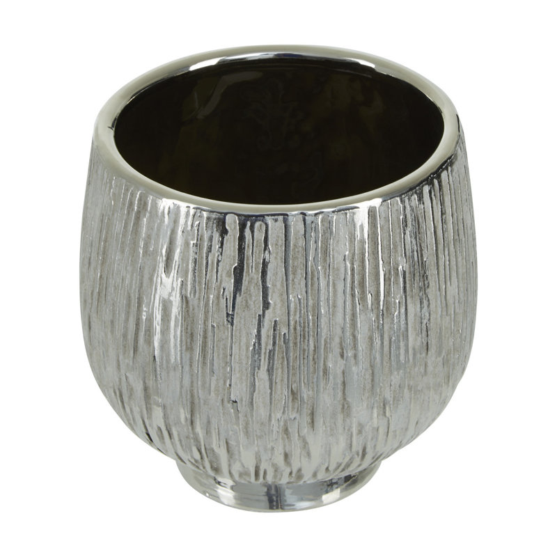 Leidi Ceramic Cachepot, 14cm H x 14cm W x 14cm D