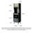 Modern Simple Multi-Functional Large Capacity Pantry Cabinet