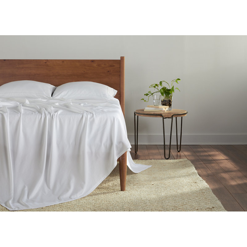 Bedgear Hyper-Cotton Sheet Set - Quick Dry by Hyper-Cotton Technology, White, Split California King