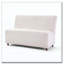Causeuse beige en tissu Boucle