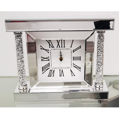 Glass Wall Clock