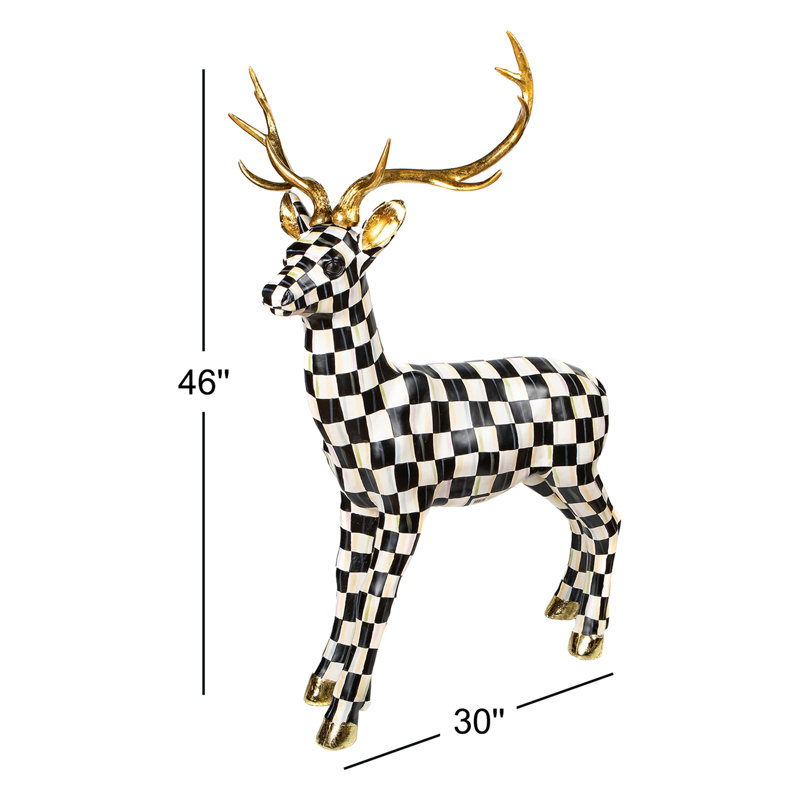 Cerf sur pied Courtly Check®