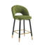 Avren Upholstered Counter Stool with Metal Frame-2074362422