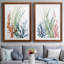 Océan jardin I - ensemble de 2 reproductions d'art-897763938-897763948-838588963
