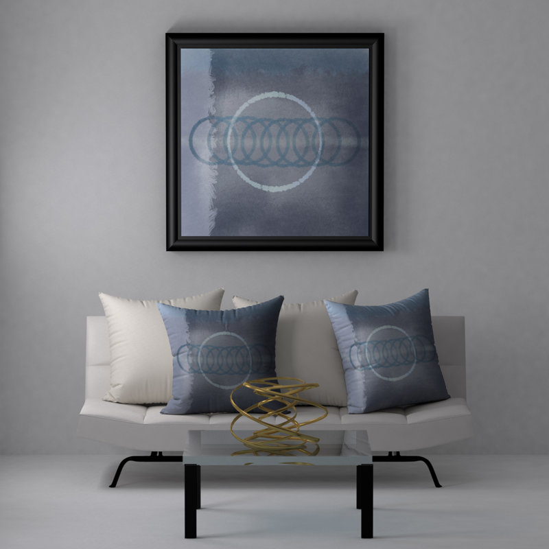 Reversible Throw Pillow, 18" x 18"