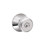 F Series Bowery Storeroom Knob with Round Rosette