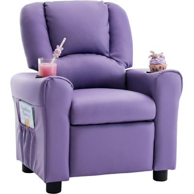 Esca Kids Recliner with 2 Cup Holder