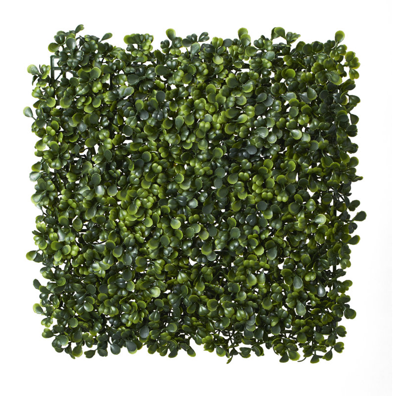 Herbe de buis artificielle, H 11 po x l 11 po x p 1,5 po