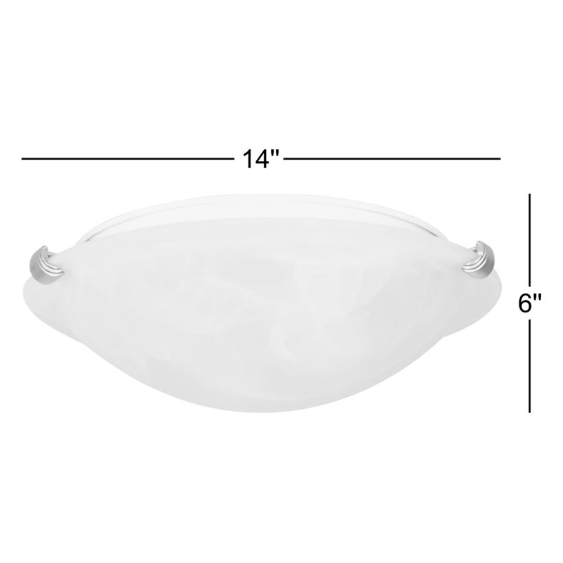 Carson-Jack Glass LED Flush Mount