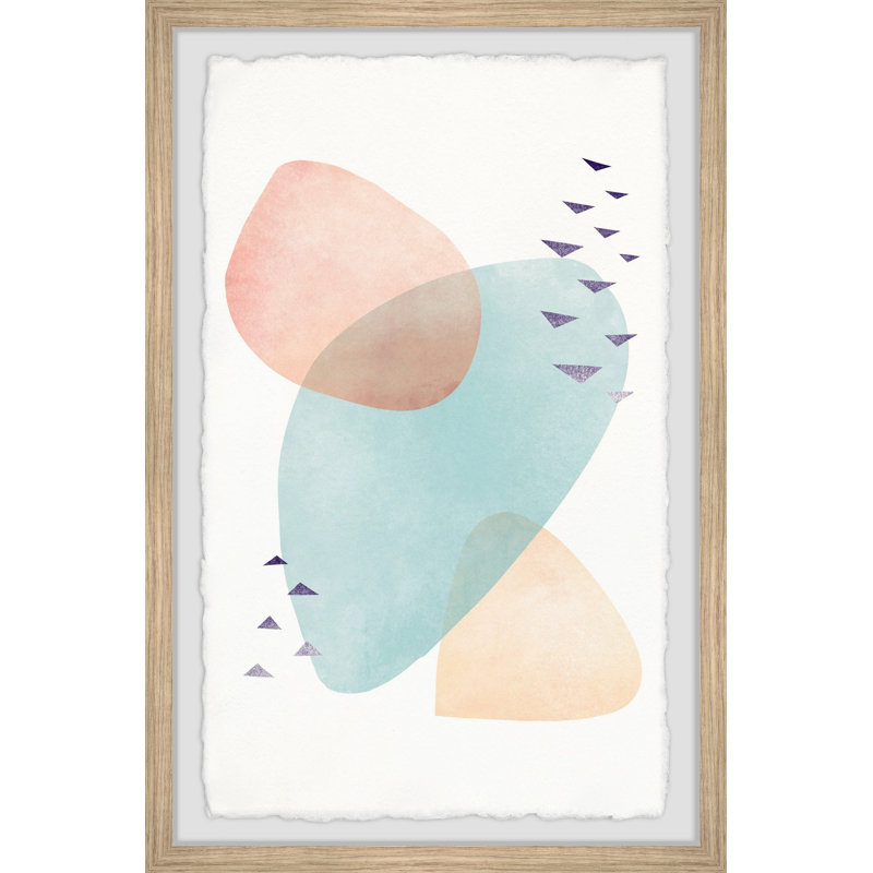 Collision - Single Picture Frame Painting, 30 cm H x 20 cm W x 3.81cm D