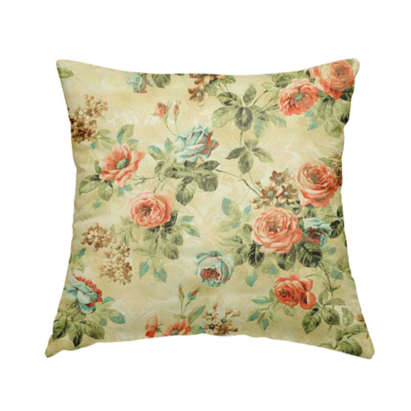 Marcela Floral Rectangular Cushion