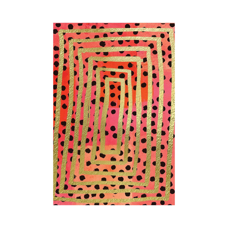 Dot Maze II by Nikki Chu - Wrapped Canvas Gallery-Wrapped Canvas Giclée, 66.04 cm H x 45.72 cm W x 1.91 cm D