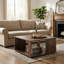 Table basse Sturdy Modern 2 Square Square