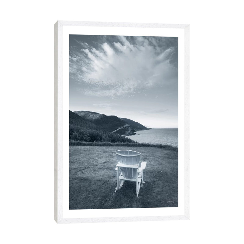 By The Sea IV 1 Piece Wall Art on Canvas, 101.6 cm H x 66.04 cm W, White Framed