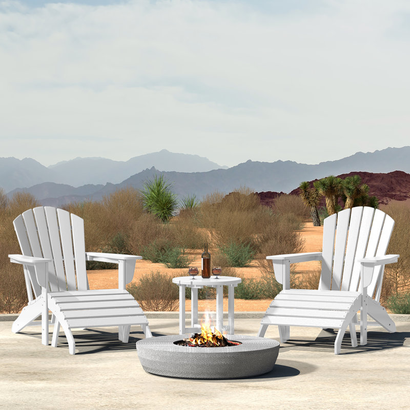 Altura 2 - Person Patio Conversation Set, White