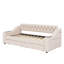 Twin Size Upholstered Daybed Storage Armrests USB Port-1616108728
