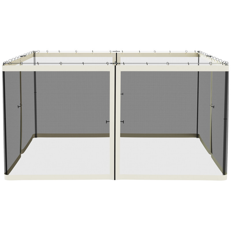 Le filet de remplacement pour abri de jardin garde votre espace extérieur propre et protégé. L'écran de 13,2 pi x 13,2 pi favorise la relaxation