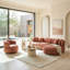 Chaise pivotante Rosabel Venezia - brun