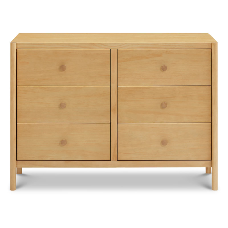 Birdie 6-Drawer Dresser, Honey
