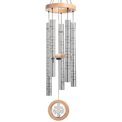 Arbre de vie et carillons commémoratifs, carillons gravés en aluminium pour la décoration de jardin