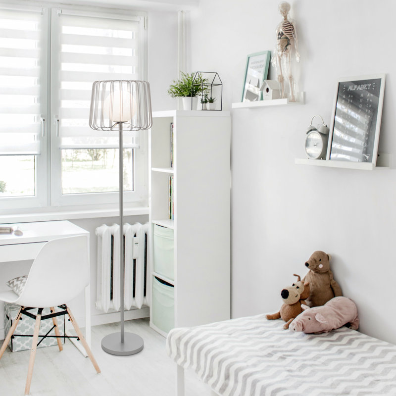 Lampe sur pied 62,75 po H 62,75 po Lucas, Or