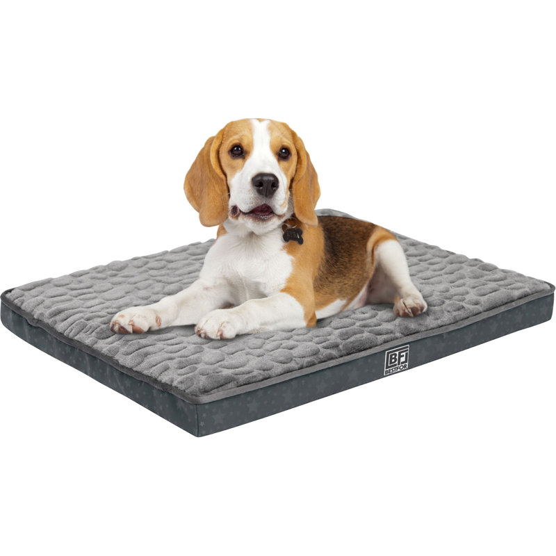 Susete Orthopedic Pet Bed Egg Crate Bamboo Small, 6.50cm H x 58cm W x 78cm D